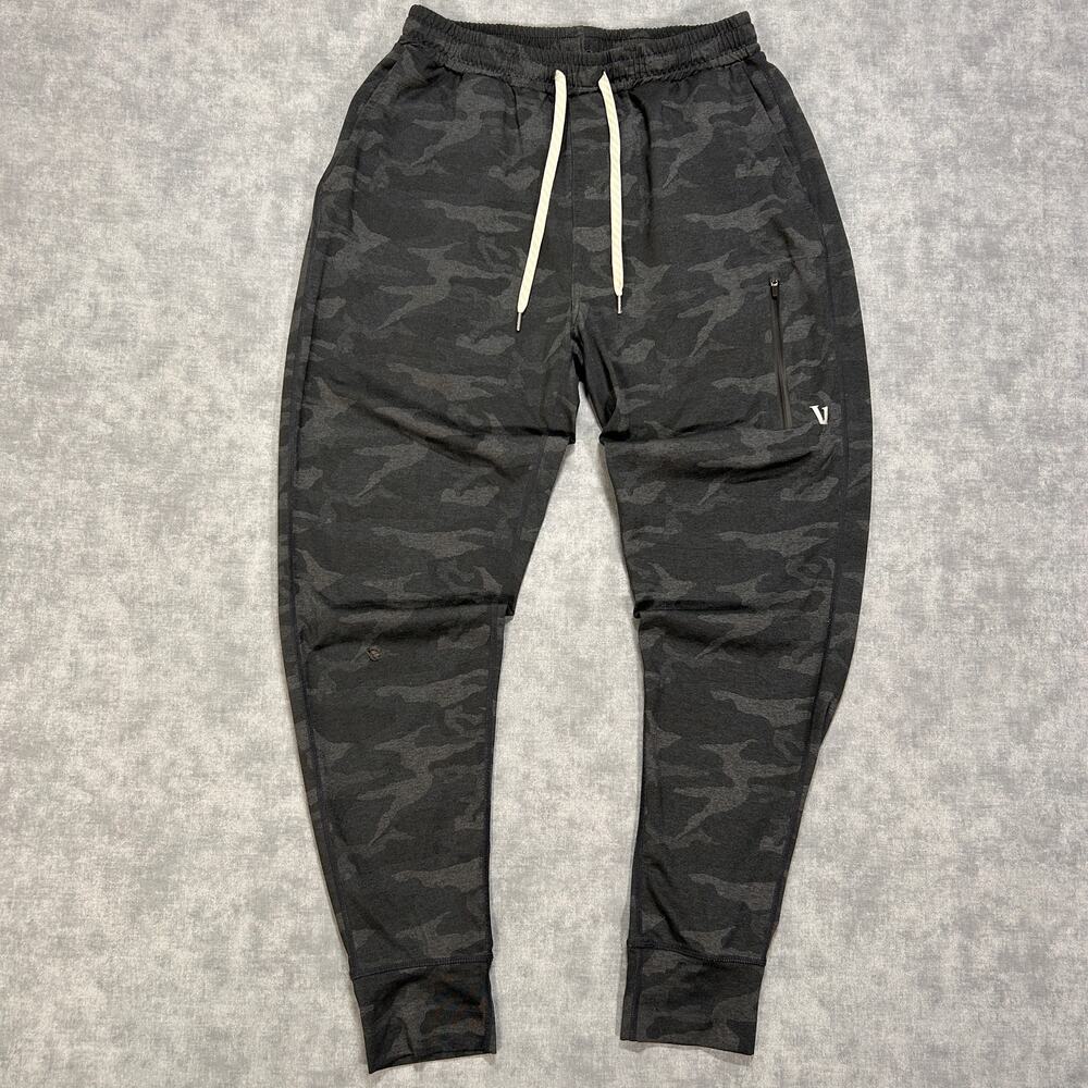 Vuori Sunday Performance Jogger V416 Black Camo Mens Small Athletic